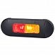 2PS 980 868-041 2PS 980 868-057 DuraLED Flush Mount Side Marker Lamp Red/Amber Black Body