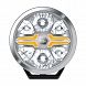ValueFIT Blade 7in Round Chrome Rim - Main Light and Amber Position Light