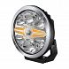 ValueFIT Blade 7in Round Chrome Rim - Amber Position Light Only