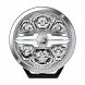ValueFIT Blade 7in Round Chrome Rim - White Position Light Only