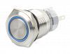 P/N 8HG 958 455-011 (Off-On Latching - 12V Blue LED Ring) <br> P/N 8HG 958 455-111 (Off-On Latching - 24V Blue LED Ring)