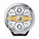 ValueFIT Blade 7in Round Chrome Rim - Main Light and Amber Position Light