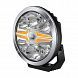 ValueFIT Blade 7in Round Chrome Rim - Amber Position Light Only