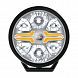ValueFIT Blade 7in Round Black Rim - Main Light and Amber Position Light