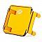 HELLA Amber Lens Cover for Black Magic Cubes
