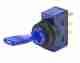 Toggle Switch Off-On, Illuminated Blue - 12 Volt