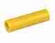 Crimp Cable Connector - Yellow, Blister pack 10