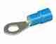 Eye Crimp Terminal - Blue 5mm, Blister pack 20