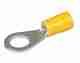 Eye Crimp Terminal - Yellow 8.4mm, Blister pack 12