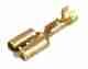 Brass Lucar Terminal - 6.3mm, Box 100