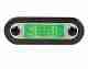 LED Wide Rim Rectangular Courtesy Step Lamp - Green Light - Clear Lens