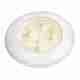 LED Round Courtesy Lamps - 12 Volt - Warm White Light