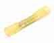 Heat Shrink Crimp Terminal - Connector, Yellow - Pack of 10