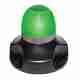 LED 360° Multi-flash Warning Lamp - Green with Black Housing