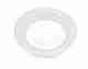 EuroLED® 75 Down Lights - 12 Volt Screw Mount - White Light - White Plastic Rim