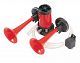Air Horn Kit - Dual Trumpet 12 Volt