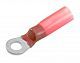 Heat Shrink Crimp Terminal - Eye suit M5, Red - Pack of 10