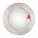 EuroLED® Touch 150 Down Lights - White/Red Light - Polished Stainless Steel Rim