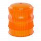 Amber Fresnel Lens - Suit Flashing Beacon