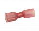 Heat Shrink Crimp Terminal - Push-On Female 6.3mm, Red - Pack of 10