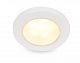 EuroLED® 75 Down Lights - 12 Volt Screw Mount - Warm White - White Plastic Rim