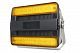 HypaLUME 110/230V AC Amber LED Flood Light - Heavy Duty - Close Range