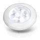 White Light. White Plastic Housing. 12V DC