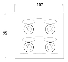 P/N 2690 - All dimensions in mm.