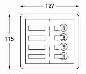 P/N 2693 - All dimensions in mm.