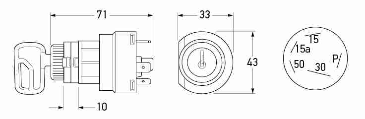 All dimensions in mm.