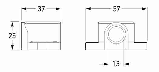 All dimensions in mm.