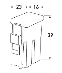 All dimensions in mm.