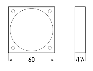 All dimensions in mm.