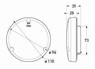 Module - All dimensions in mm.