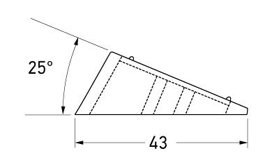 P/N 9.2053.07 - All dimensions in mm.