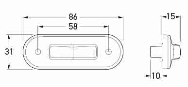 2PS 980 868-061 2PS 980 868-077 - Stainless steel rim version. <br>All dimensions in mm.