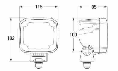 P/Ns 1562/1562-LR Diagram (All dimensions in mm)