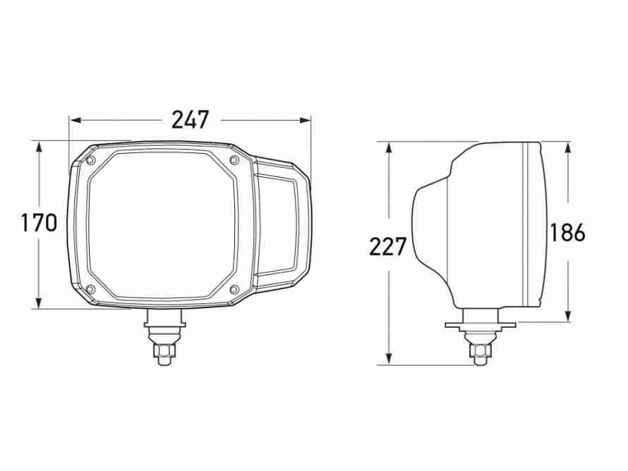 Dimensions in mm.