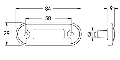 P/N 2059 - All dimensions in mm.