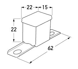 All dimensions in mm.