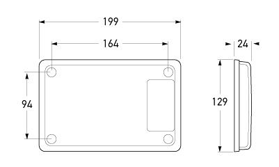 All dimensions in mm.