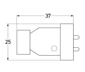 All dimensions in mm.