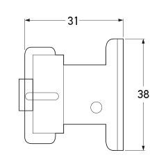 All dimensions in mm.