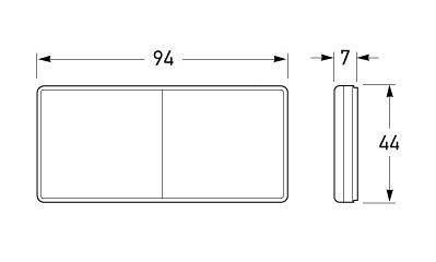 All dimensions in mm.