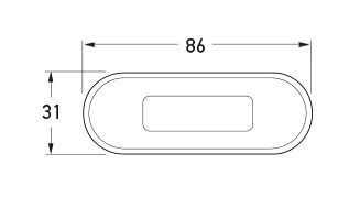 Stainless Steel - All dimensions in mm.
