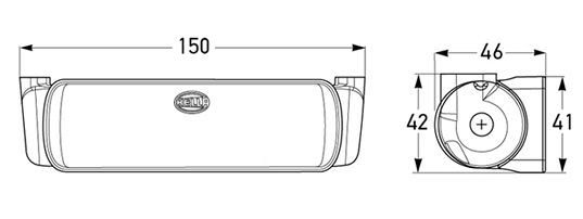 All dimensions in mm.