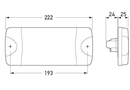 All dimensions in mm.