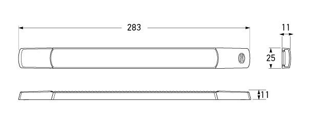 All dimensions in mm.