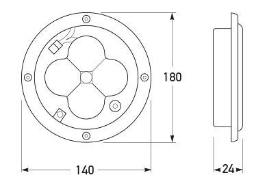 All dimensions in mm.