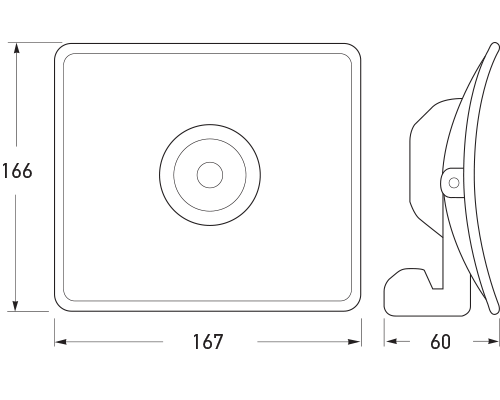 All dimensions in mm